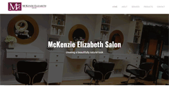 Desktop Screenshot of mckenzieelizabethsalon.com
